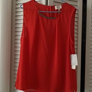 Red Light Weight Tank Top